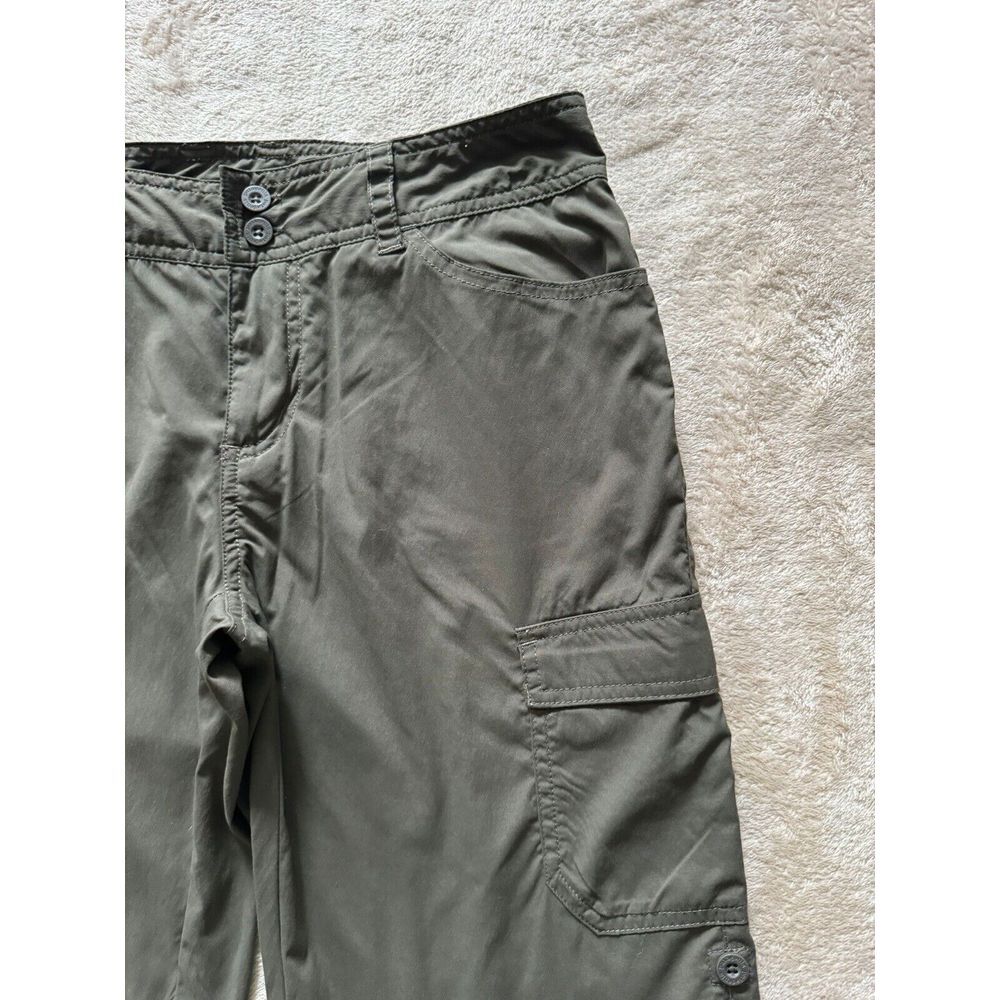 Patagonia Women's Green Water Cargo Shorts Pockets Outdoor Hiking Bermuda Sz 2 - Picture 2 of 12